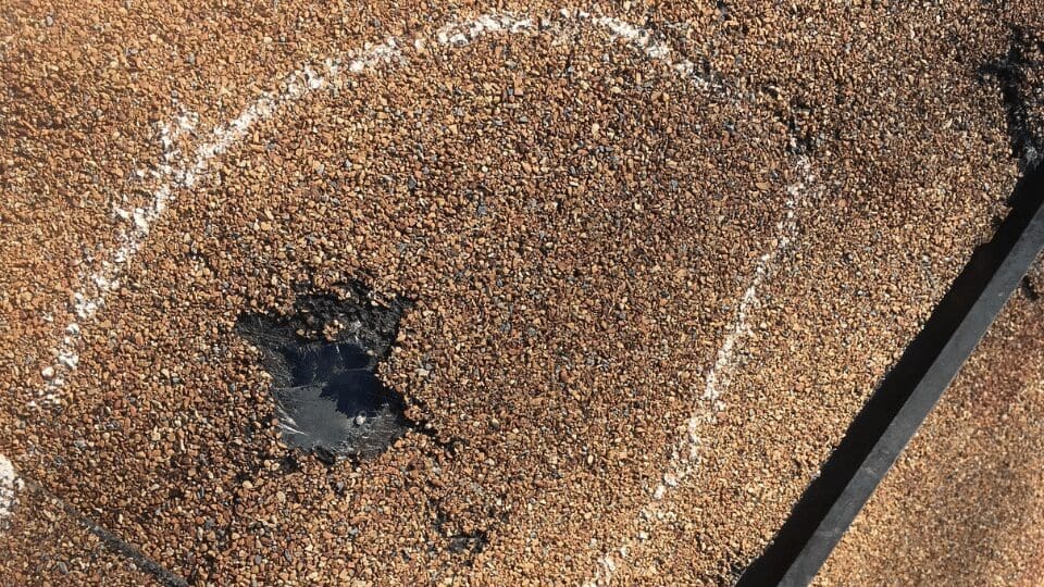 Hail damage on roof e1647128175898 1